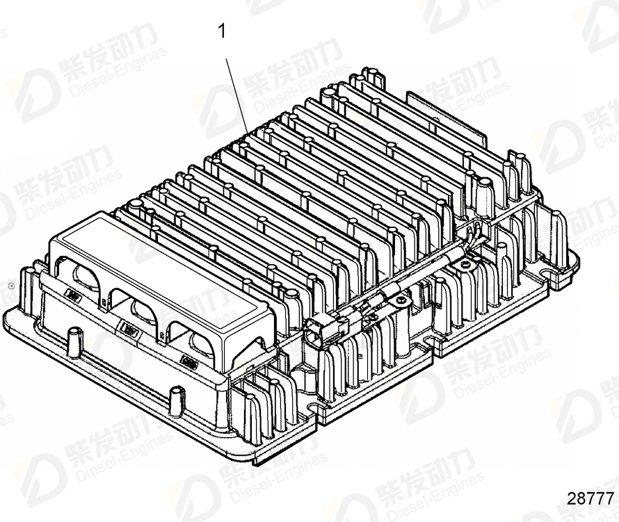 volvo penta Equalizing system 22725068 Drawing volvo penta Equalizing system 22725068 Drawing